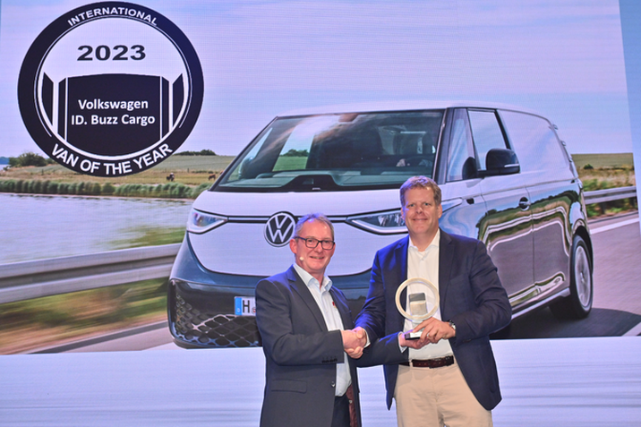 A Volkswagen ID. Buzz Cargo nyerte el az „International Van of the Year 2023” díjat